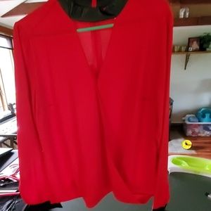 V neck blouse